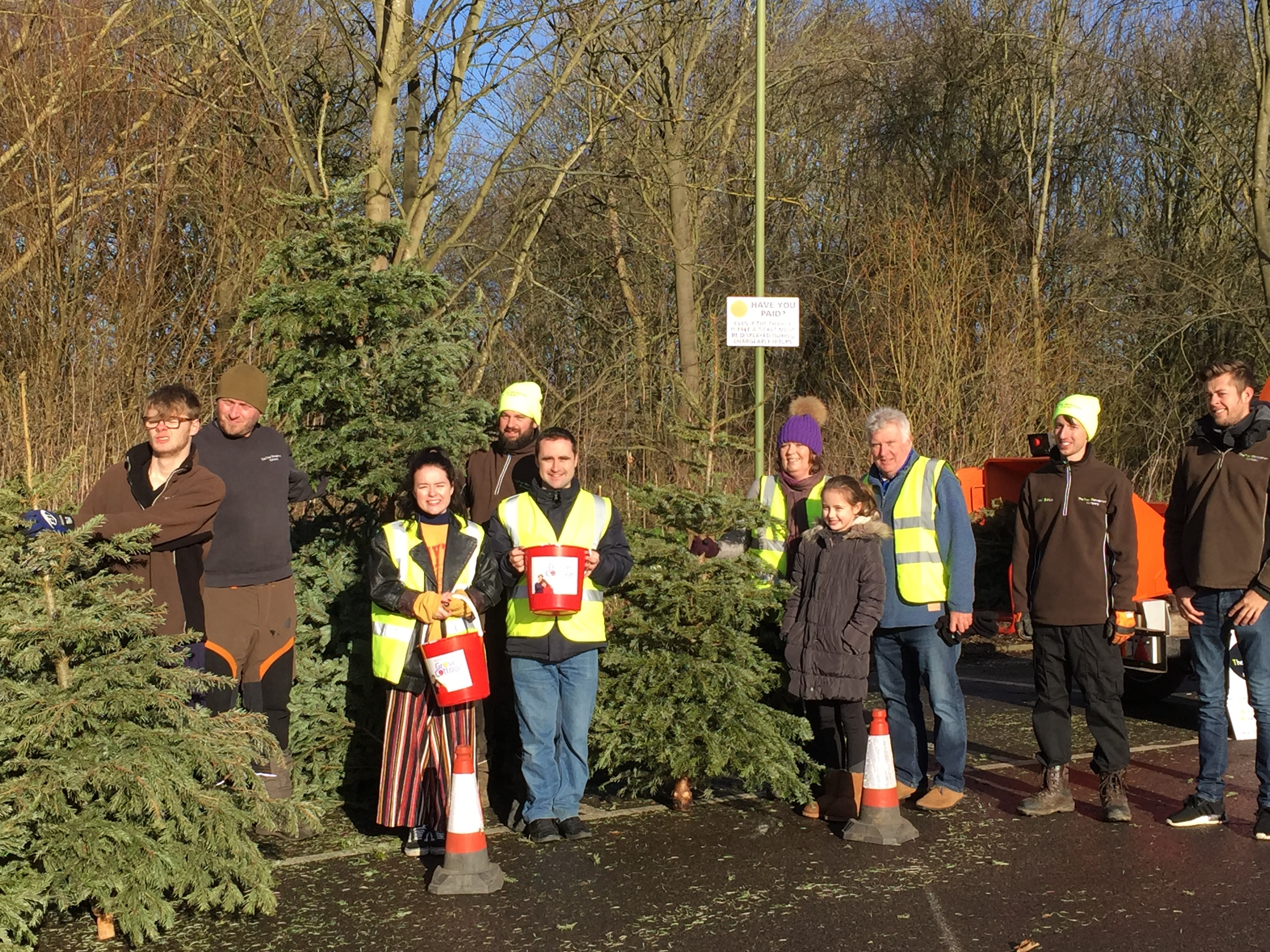 Recycle Your Christmas Tree In Aid Of Grove Cottage Grove Cottage