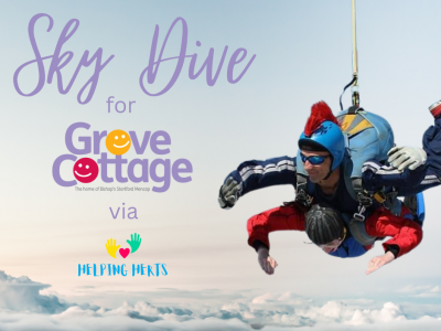 Sky Dive for Grove Cottage!